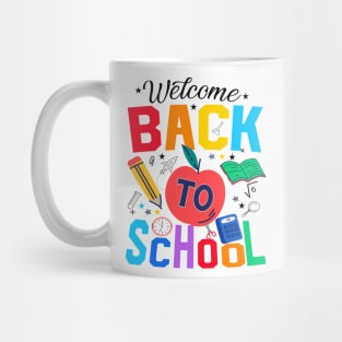 Welcome Back To School First Day Of School Students Teachers Mug